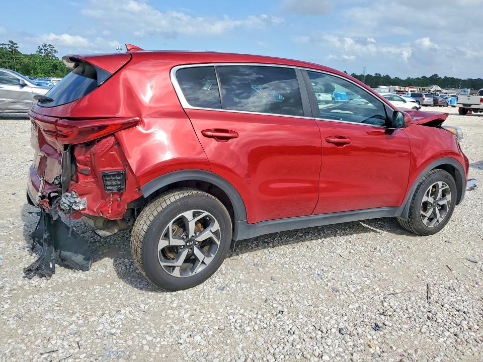2020 Kia Sportage VIN KNDPM3ACXL7742995 COPART salvage auction — FRONT END, La - Cert Of Title-Salvage, sold $2,050 on 2026-07-10 (photo 3)
