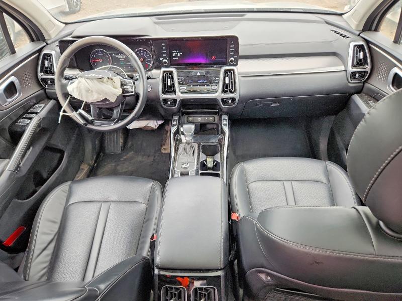 2022 Kia Sorento VIN 5XYRK4LF0NG093533 COPART salvage auction — FRONT END, Il - Salvage Certificate, sold $7,000 on 2026-07-15 (photo 8)