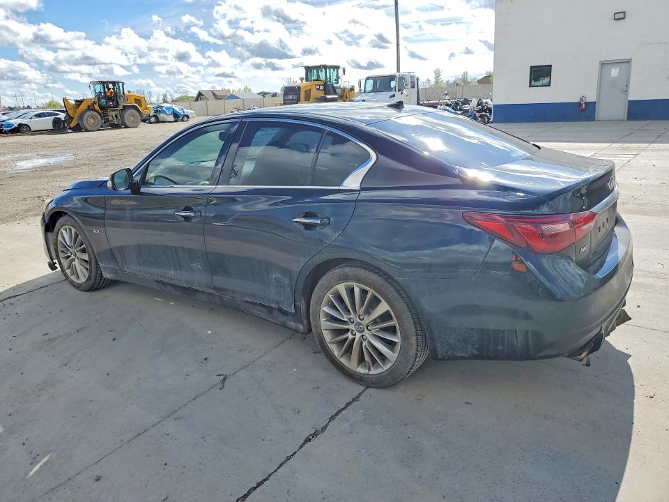 2018 Infiniti Q50 VIN JN1EV7AR4JM442144 COPART salvage auction — UNDERCARRIAGE, Ut - Salvage Certificate, sold $525 on 2026-08-03 (photo 2)