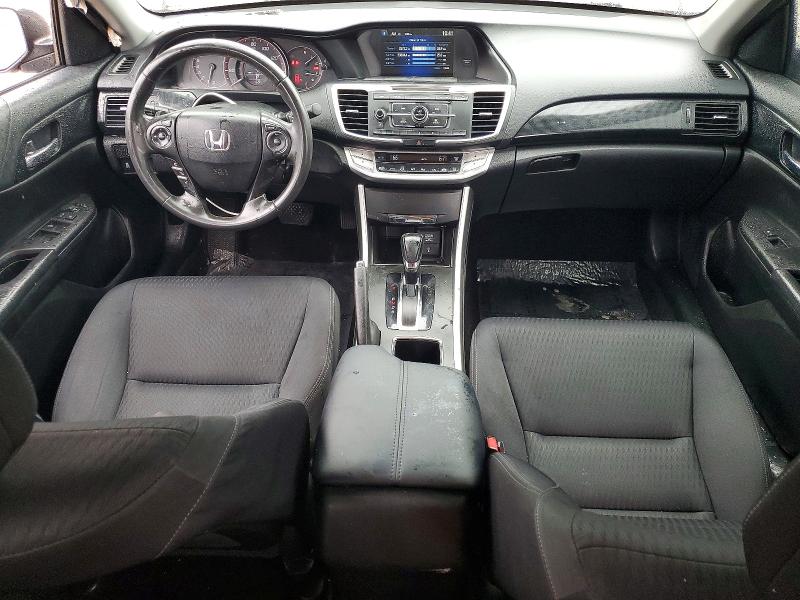 2014 Honda Accord VIN 1HGCR2F58EA300096 COPART salvage auction — FRONT END, Tx - Salvage Vehicle Title, sold $1,300 on 2026-07-02 (photo 8)