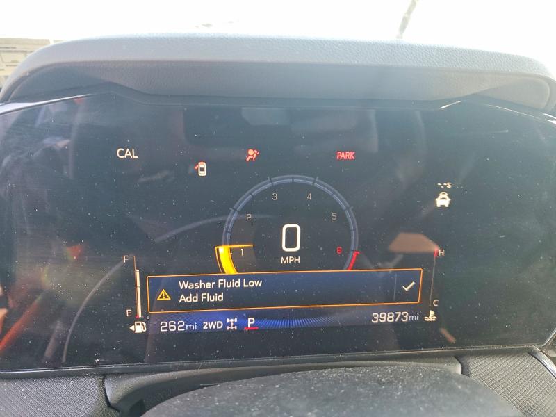 2024 Chevrolet Trailblazer VIN KL79MSSL3RB136376 COPART salvage auction — FRONT END, Pa - Certificate Of Salvage, sold $12,000 on 2026-07-06 (photo 9)