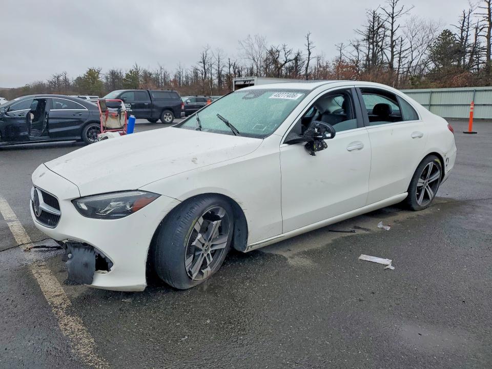 2022 Mercedes-benz C-klasse VIN W1KAF4GBXNR008102 COPART salvage auction — FRONT END, Salvage Title, sold $8,100 on 2026-07-15 (photo 1)