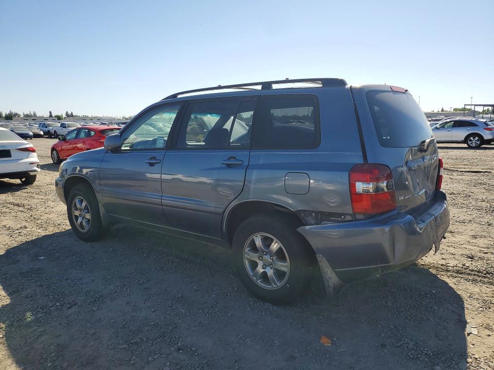 2006 Toyota Highlander VIN JTEEP21A660138490 COPART salvage auction — REAR END, CA - SALVAGE CERTIFICATE, sold $700 on 2026-07-14 (photo 2)