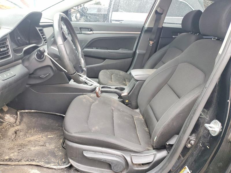 2020 Hyundai Elantra VIN KMHD84LF7LU926258 COPART salvage auction — REAR END, On - Permit Salvage, sold $2,750 on 2026-07-09 (photo 7)