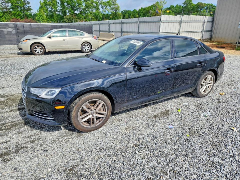 2017 Audi A4 VIN WAUGNAF44HN032333 COPART salvage auction — MINOR DENT/SCRATCHES, Sc - Certificate Of Title, sold $3,500 on 2026-07-08 (photo 1)