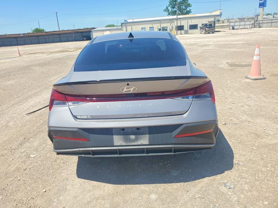 2025 Hyundai Elantra VIN KMHLM4DG9SU887251 COPART salvage auction — FRONT END, TX, sold $5,000 on 2026-07-22 (photo 6)