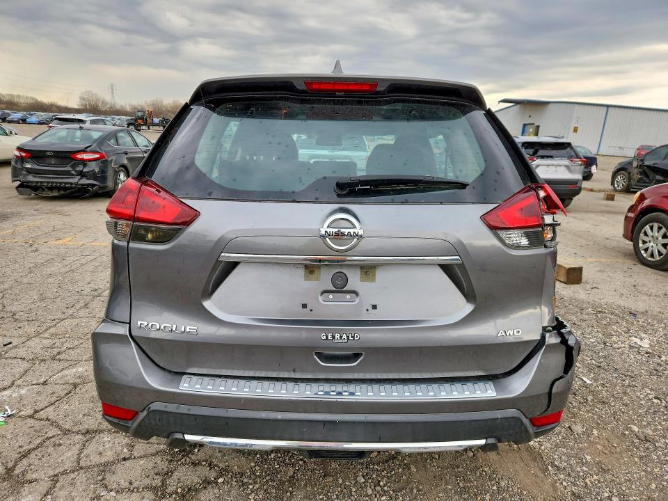 2018 Nissan Rogue VIN KNMAT2MV3JP575716 COPART salvage auction — FRONT END, Il - Salvage Certificate, sold $650 on 2026-07-10 (photo 6)