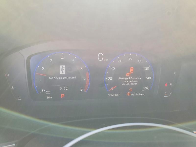 2025 Acura Integra VIN 19UDE4H36SA004755 COPART salvage auction — REAR END, Salvage Title, sold $9,300 on 2026-07-22 (photo 9)