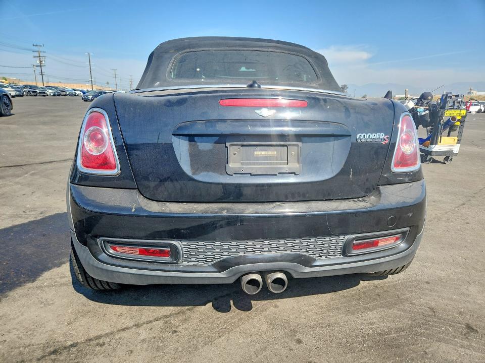 2014 Mini Cooper VIN WMWSY3C59ET594729 COPART salvage auction — FRONT END, Ca - Salvage Certificate, sold $450 on 2026-08-12 (photo 6)