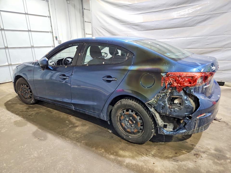 2017 Mazda 3 VIN 3MZBN1U7XHM124743 COPART salvage auction — BURN, Nh - Cert Of Title-Salvage, sold $1,050 on 2026-07-02 (photo 2)