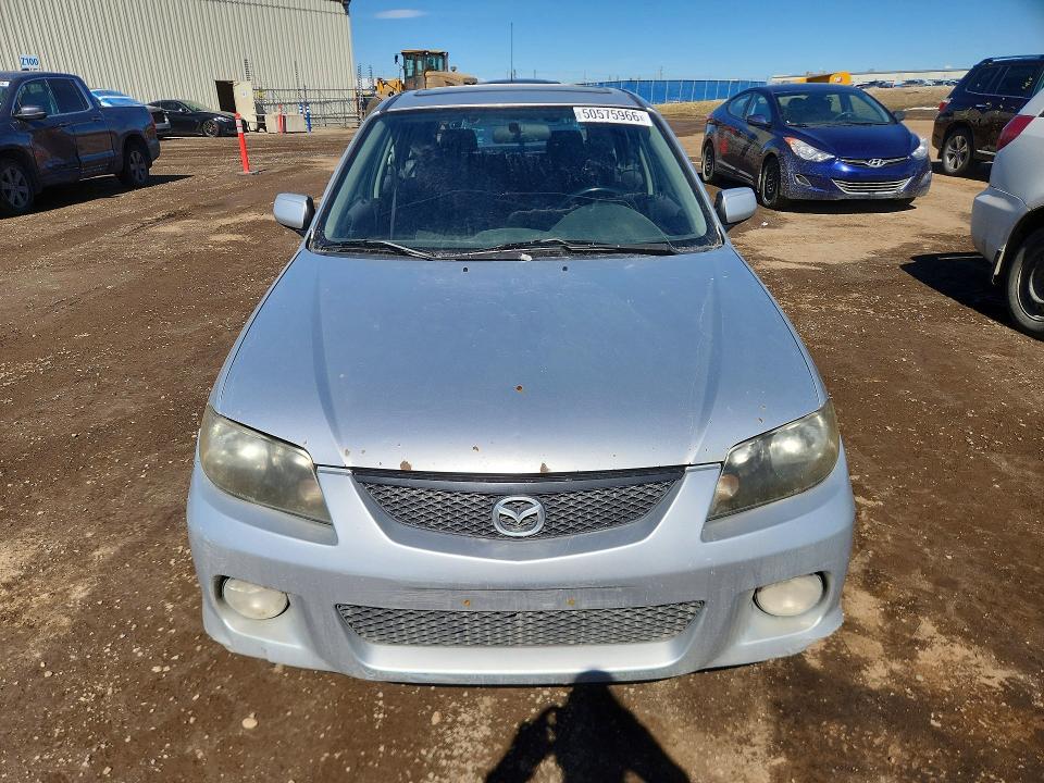 2003 Mazda Protege VIN JM1BJ245931103326 COPART salvage auction — HAIL, AB - BOS - SALVAGE, sold $175 on 2026-07-14 (photo 5)