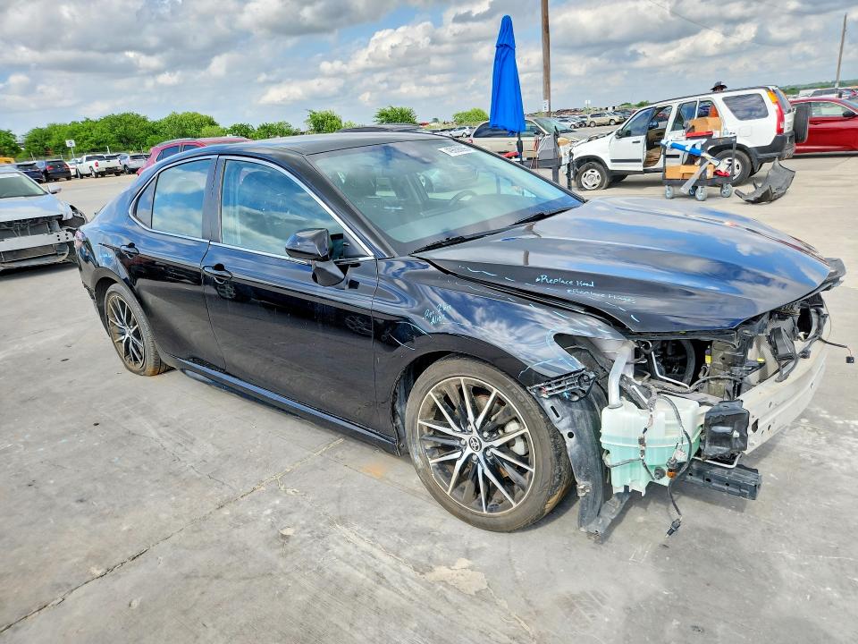 2022 Toyota Camry VIN 4T1G11AK8NU639272 COPART salvage auction — FRONT END, Tx - Salvage Vehicle Title, sold $6,300 on 2026-07-09 (photo 4)