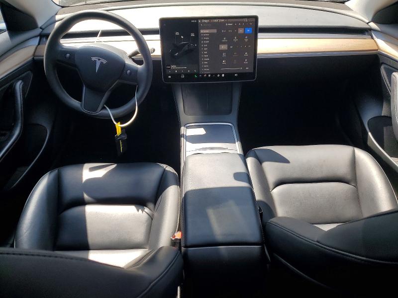 2023 Tesla Model 3 VIN 5YJ3E1EC2PF693821 COPART salvage auction — SIDE, CA - SALVAGE CERTIFICATE, sold $11,800 on 2026-07-31 (photo 8)