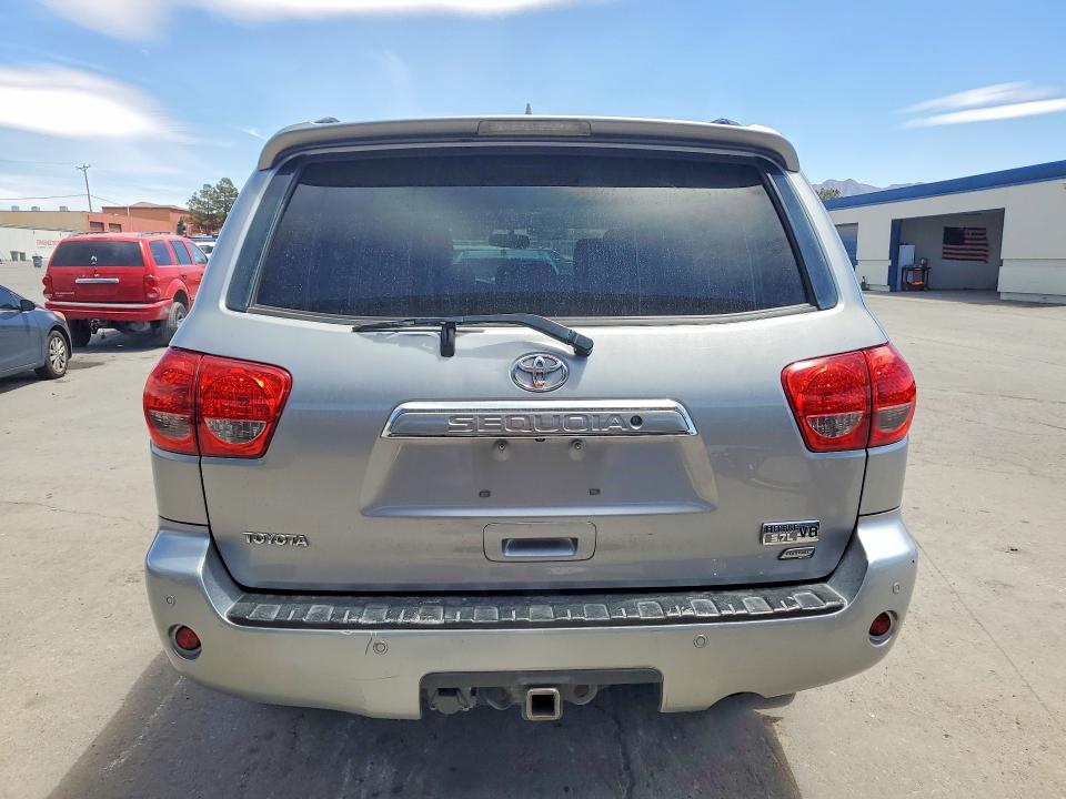 2010 Toyota Sequoia VIN 5TDDW5G15AS026328 COPART salvage auction — FRONT END, TX - SALVAGE VEHICLE TITLE, sold $8,400 on 2026-07-31 (photo 6)