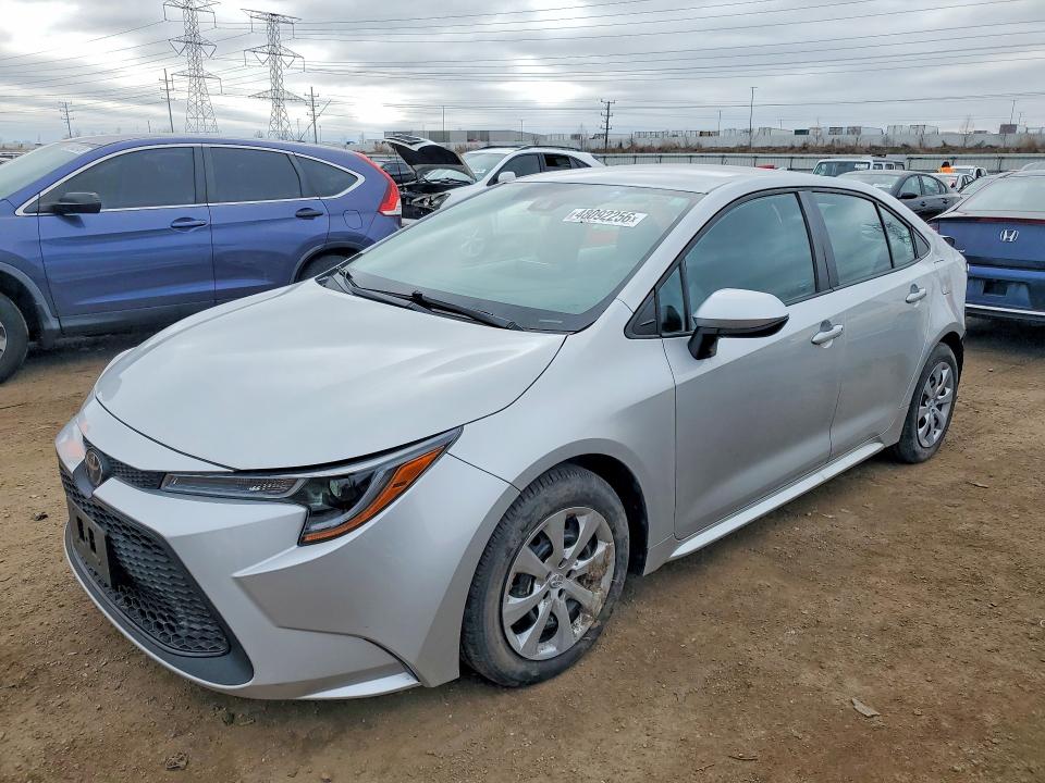 2022 Toyota Corolla VIN 5YFEPMAE1NP295464 COPART salvage auction — REAR END, Il - Salvage Certificate, sold $8,200 on 2026-07-09 (photo 1)