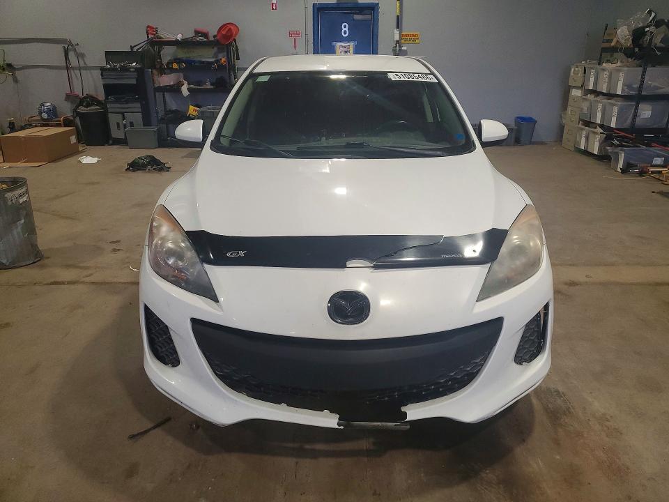 2013 Mazda 3 VIN JM1BL1UF1D1736062 COPART salvage auction — FRONT END, NB - SALVAGE TITLE, sold $325 on 2026-07-09 (photo 5)