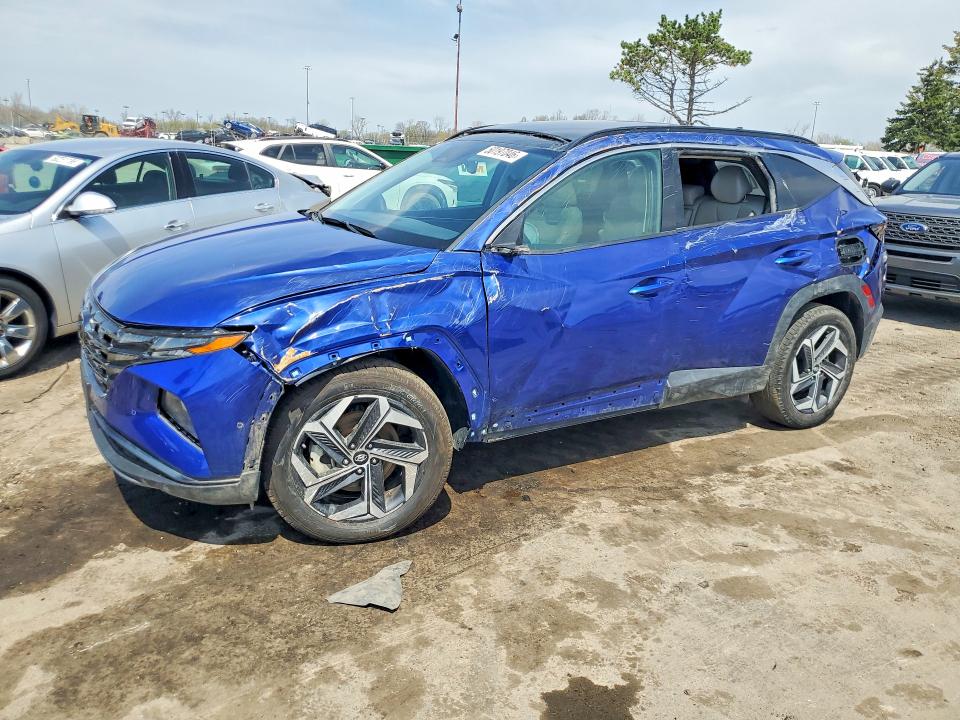 2024 Hyundai Tucson VIN 5NMJECDE3RH352676 COPART salvage auction — ROLLOVER, Fl - Cert Of Title Slvg Rebuildable (P), sold $4,450 on 2026-07-09 (photo 1)