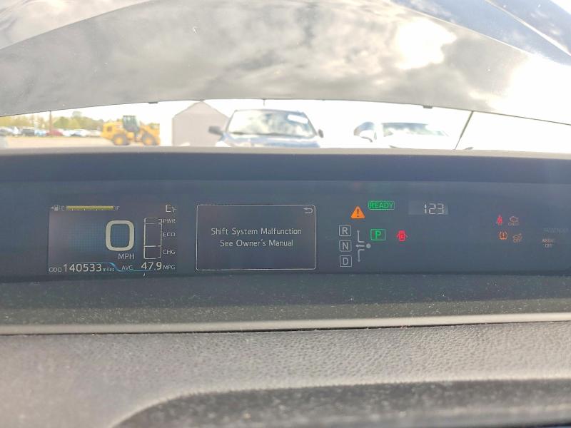 2018 Toyota Prius VIN JTDKARFU1J3060132 COPART salvage auction — FRONT END, Or - Salvage Title Certificate, sold $3,800 on 2026-07-15 (photo 9)