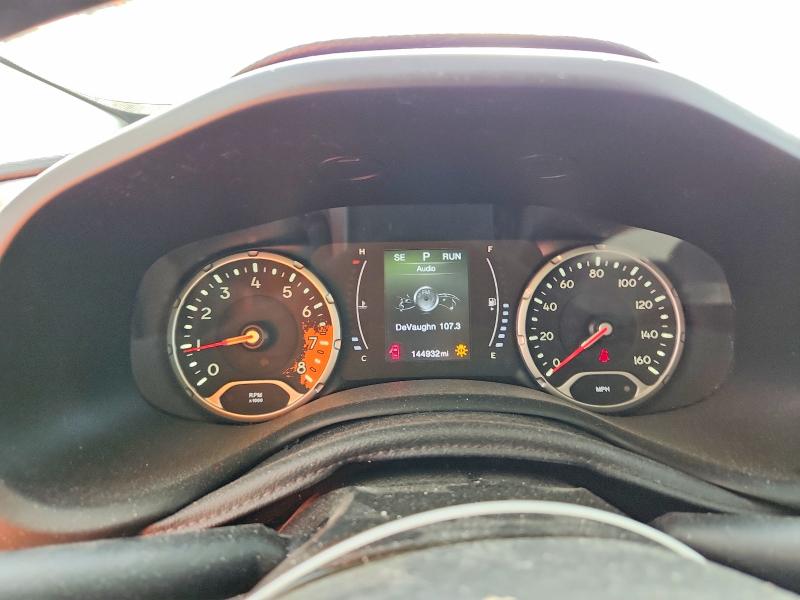 2017 Jeep Renegade VIN ZACCJABB3HPF37952 COPART salvage auction — FRONT END, Ks - Cert Of Title-Salvage, sold $1,000 on 2026-07-08 (photo 9)