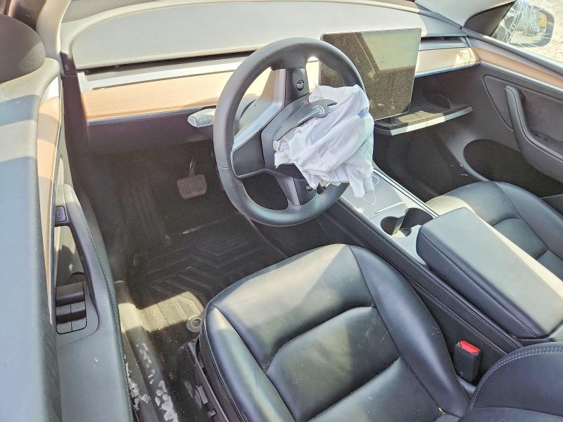 2022 Tesla Model y VIN 7SAYGDEE2NF574931 COPART salvage auction — FRONT END, Il - Salvage Certificate, sold $9,200 on 2026-07-15 (photo 8)