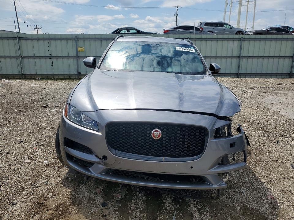 2020 Jaguar F-pace VIN SADCJ2FXXLA633005 COPART salvage auction — FRONT END, Il - Salvage Certificate, sold $3,950 on 2026-07-08 (photo 5)