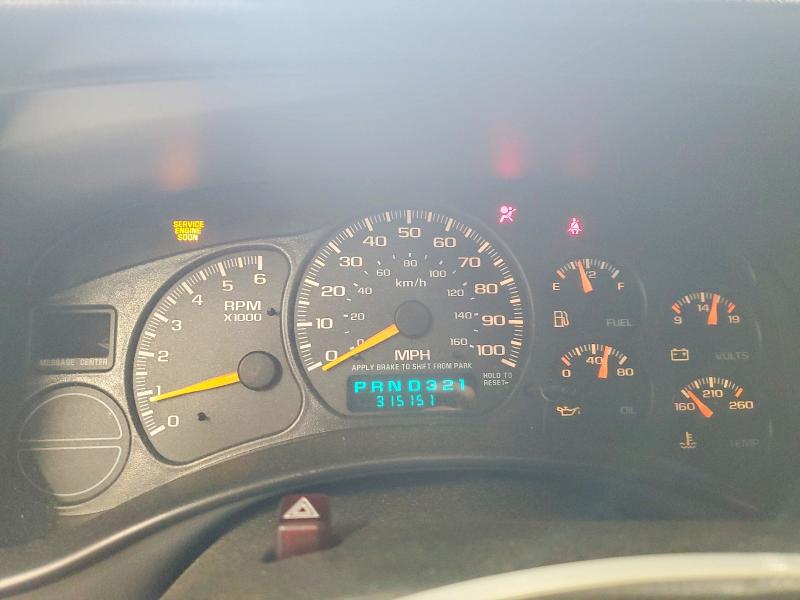 2001 Chevrolet Tahoe VIN 1GNEK13T91J167665 COPART salvage auction — SIDE, Nc - Salvage Certificate Of Title, sold $325 on 2026-07-22 (photo 9)