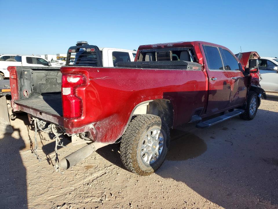2022 Chevrolet Silverado VIN 1GC4YUEY5NF191872 COPART salvage auction — FRONT END, Tx - Salvage Vehicle Title, sold $10,700 on 2026-07-29 (photo 3)
