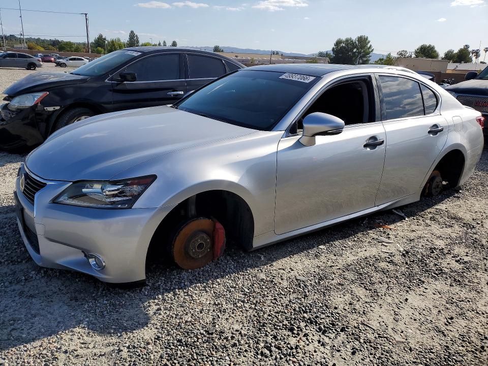 2014 Lexus Gs VIN JTHBE1BL8E5043985 COPART salvage auction — VANDALISM, Salvage Title, sold $6,100 on 2026-07-22 (photo 1)