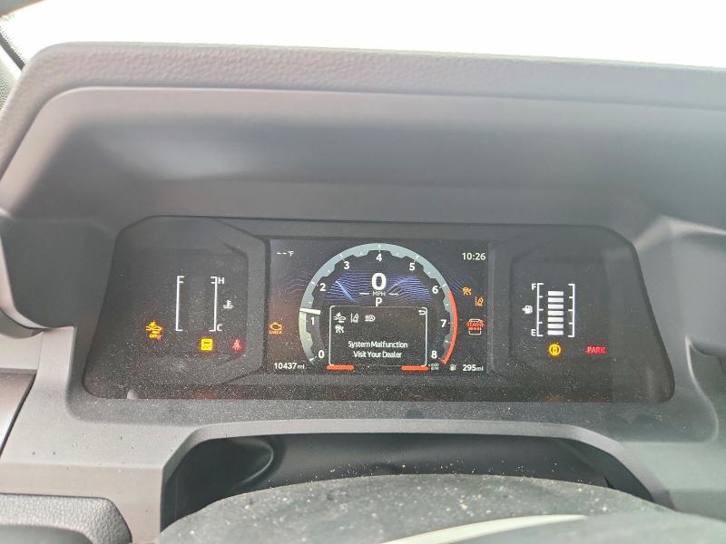 2025 Toyota 4runner VIN JTEVA5AR2S5005666 COPART salvage auction — FRONT END, LA, sold $22,700 on 2026-07-21 (photo 9)