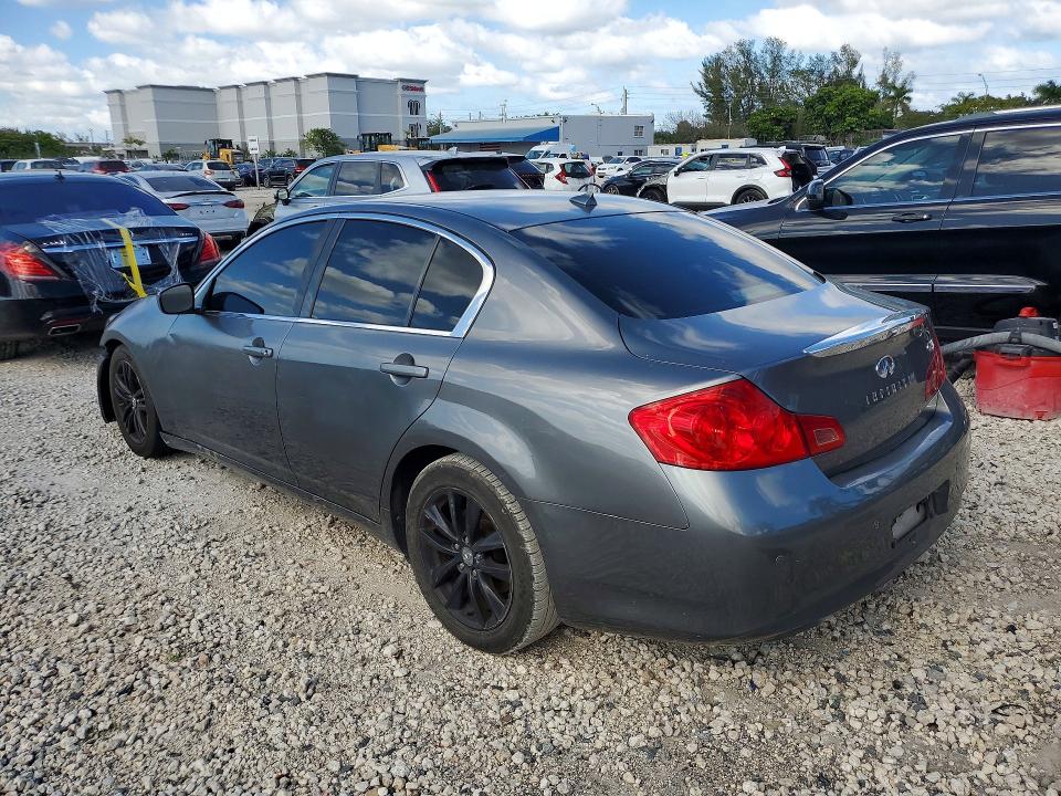 2013 Infiniti G37 VIN JN1CV6AP5DM304682 COPART salvage auction — FRONT END, Fl - Cert Of Title-Rebuilt, sold $250 on 2026-07-31 (photo 2)