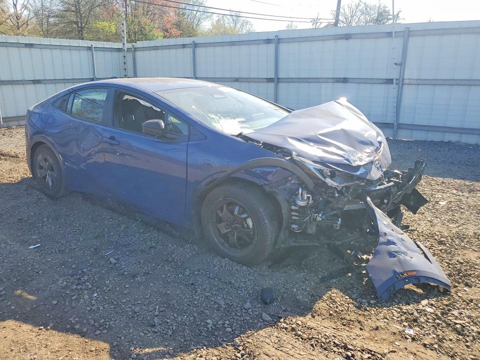 2024 Toyota Prius VIN JTDACACU0R3030868 COPART salvage auction — FRONT END, Nj - Cert Of Title-Salvage, sold $3,400 on 2026-07-17 (photo 4)