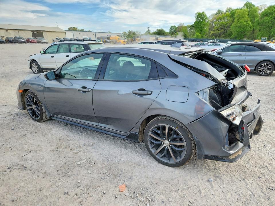2021 Honda VIN SHHFK7H4XMU421654 COPART salvage auction — REAR END, Tn - Salvage Certificate, sold $4,950 on 2026-07-04 (photo 2)