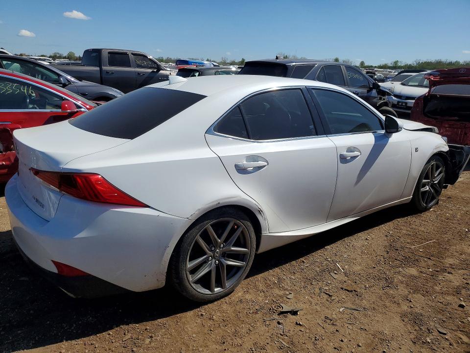 2017 Lexus Is VIN JTHCM1D2XH5023074 COPART salvage auction — SIDE, Il - Salvage Certificate, sold $4,250 on 2026-07-07 (photo 3)