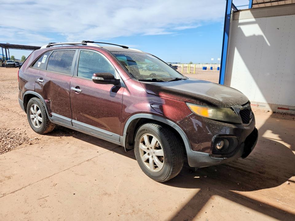 2013 Kia Sorento VIN 5XYKT4A27DG339085 COPART salvage auction — REAR END, Salvage Title, sold $275 on 2026-07-16 (photo 4)
