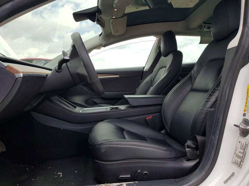 2021 Tesla Model 3 VIN 5YJ3E1EA5MF054164 COPART salvage auction — REAR END, Tx - Salvage Vehicle Title, sold $6,700 on 2026-07-17 (photo 7)