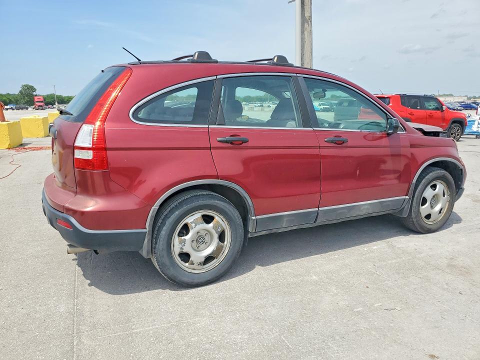 2009 Honda Cr-v VIN 5J6RE38389L000696 COPART salvage auction — FRONT END, Tn - Salvage Certificate, sold $1,850 on 2026-07-09 (photo 3)