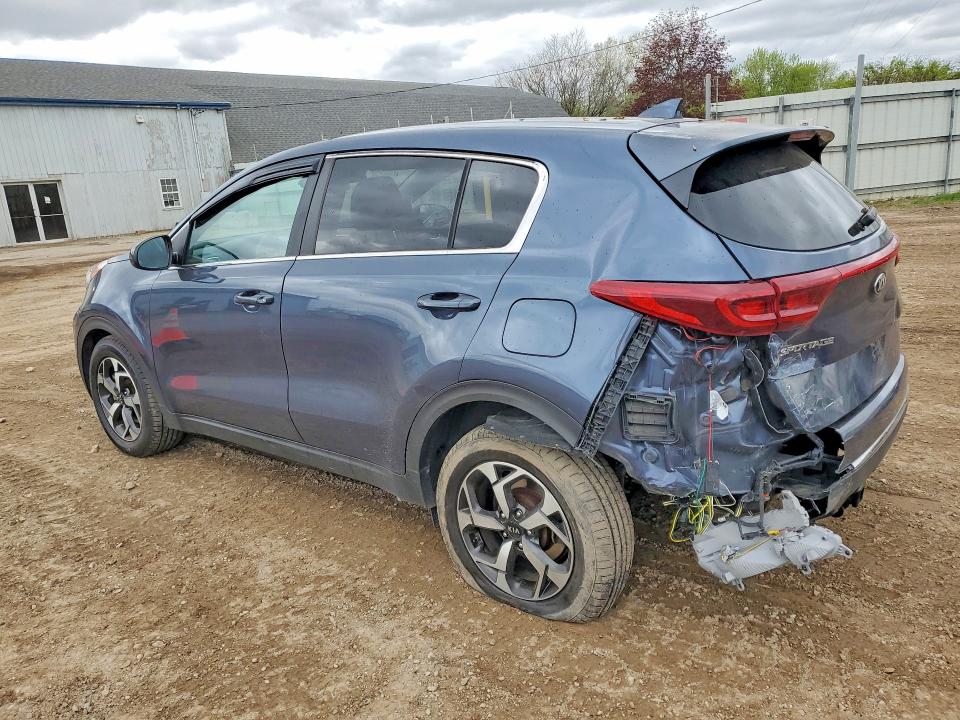 2021 Kia Sportage VIN KNDPM3AC6M7844733 COPART salvage auction — REAR END, Mi - Cert Of Title-Salvage Vehicle, sold $3,200 on 2026-07-15 (photo 2)