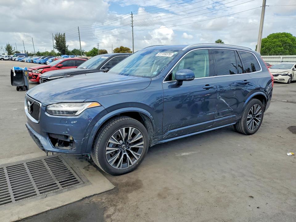 2021 Volvo Xc90 VIN YV4102CK8M1680563 — COPART salvage auction photo
