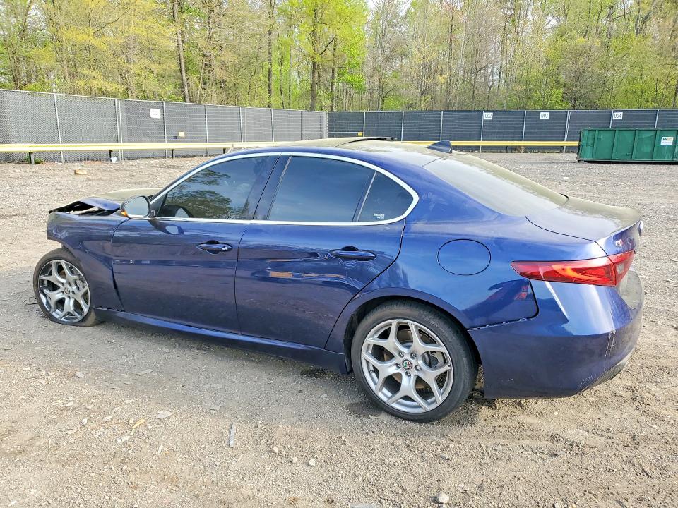 2018 Alfa romeo Giulia VIN ZARFAEEN2J7593643 COPART salvage auction — FRONT END, Id - Salvage Certificate Of Title, sold $550 on 2026-08-25 (photo 2)