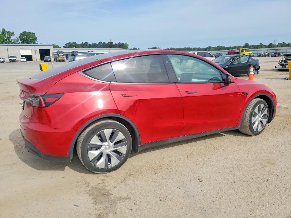 2023 Tesla Model y VIN 7SAYGAEE9PF964913 COPART salvage auction — SIDE, Sc - Cert Of Title-Salvage, sold $13,500 on 2026-07-27 (photo 3)