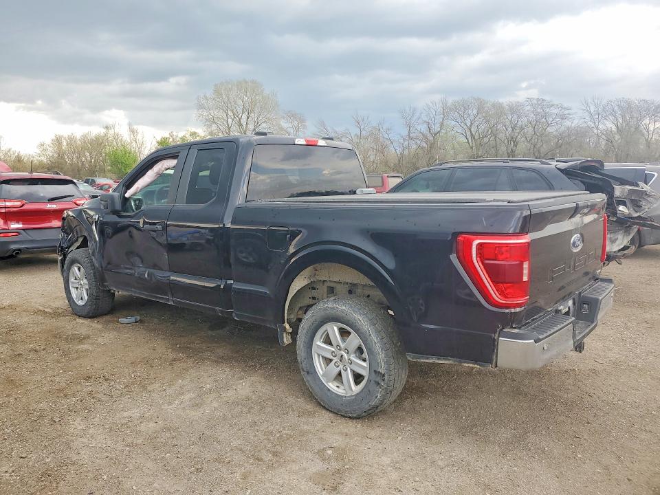 2022 Ford F-150 VIN 1FTEX1EP5NKF30618 COPART salvage auction — FRONT END, Ia - Cert Of Title-Salvage Title, sold $8,600 on 2026-07-03 (photo 2)