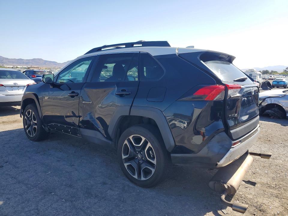 2019 Toyota Rav 4 VIN 2T3J1RFV8KC013393 COPART salvage auction — FRONT END, Ca - Salvage Certificate, sold $5,200 on 2026-07-02 (photo 2)