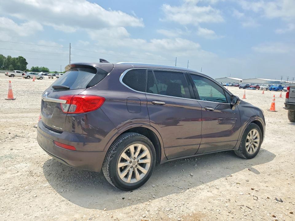 2018 Buick Envision VIN LRBFX1SA3JD006028 COPART salvage auction — FRONT END, TX - SALVAGE VEHICLE TITLE, sold $1,900 on 2026-07-16 (photo 3)