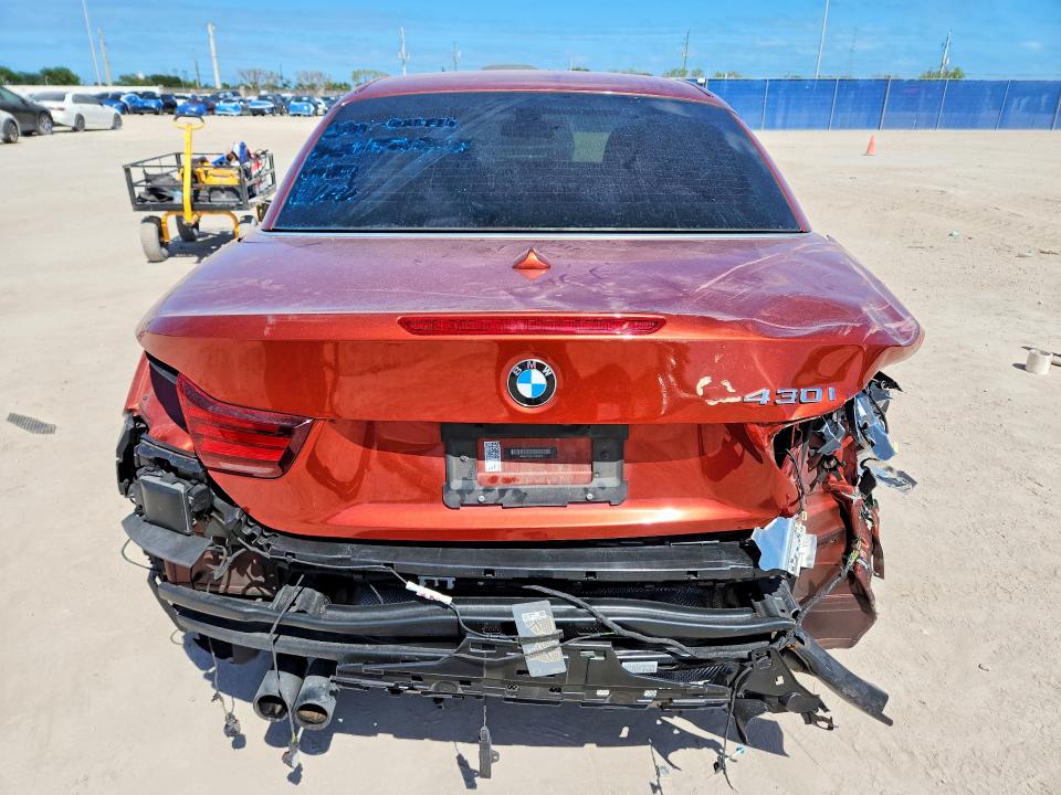 2020 BMW 4er VIN WBA4Z1C01L5P60323 COPART salvage auction — REAR END, Fl - Certificate Of Destruction, sold $5,600 on 2026-08-10 (photo 6)