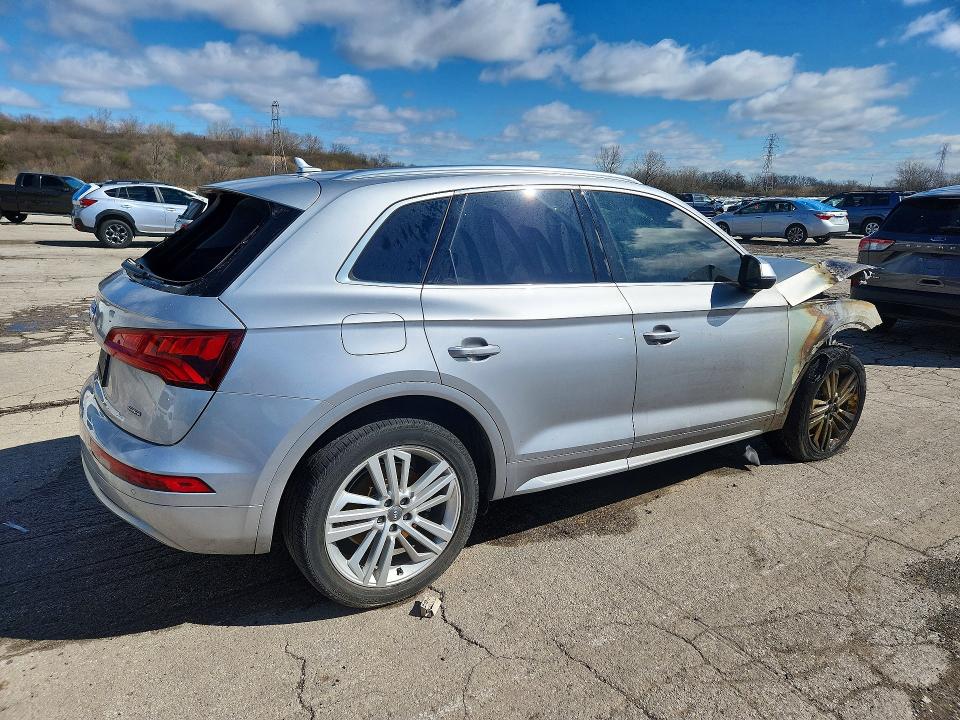 2019 Audi Q5 VIN WA1BNAFY5K2039892 COPART salvage auction — ENGINE BURN, Il - Salvage Certificate, sold $1,150 on 2026-07-31 (photo 3)