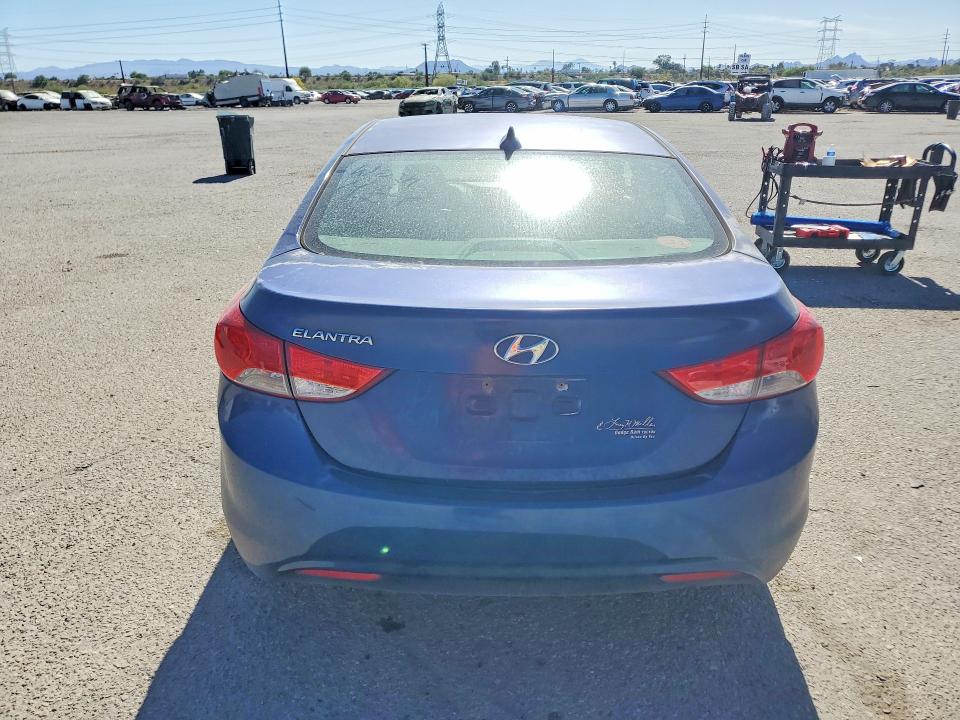 2013 Hyundai Elantra VIN KMHDH4AEXDU685016 COPART salvage auction — SIDE, Az - Cert Of Title - Salvage, sold $175 on 2026-07-31 (photo 6)