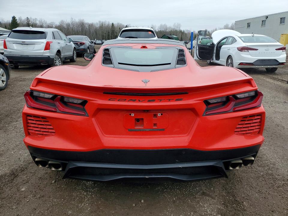 2022 Chevrolet Corvette VIN 1G1YB2D47N5121620 COPART salvage auction — FRONT END, ON - PERMIT NO BRAND - UNFIT, sold $51,000 on 2026-07-02 (photo 6)