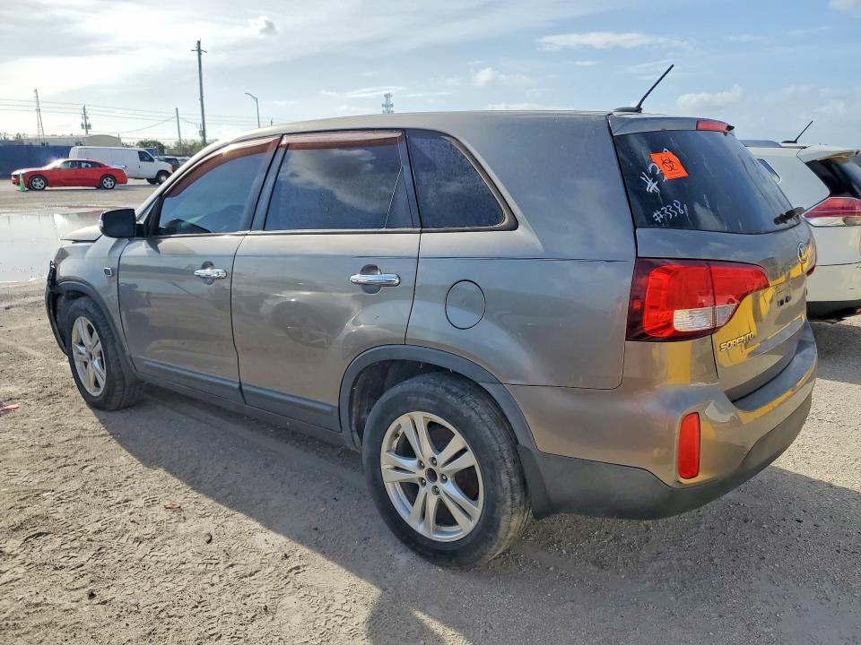 2014 Kia Sorento VIN 5XYKT3A6XEG535990 COPART salvage auction — FRONT END, Fl - Cert Of Title-Slvg Rebld Flood, sold $1,250 on 2026-07-29 (photo 2)