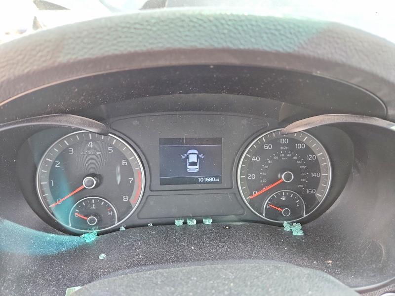 2020 Kia Optima VIN 5XXGT4L36LG442495 COPART salvage auction — FRONT END, Wv - Salvage Certificate, sold $825 on 2026-07-06 (photo 9)