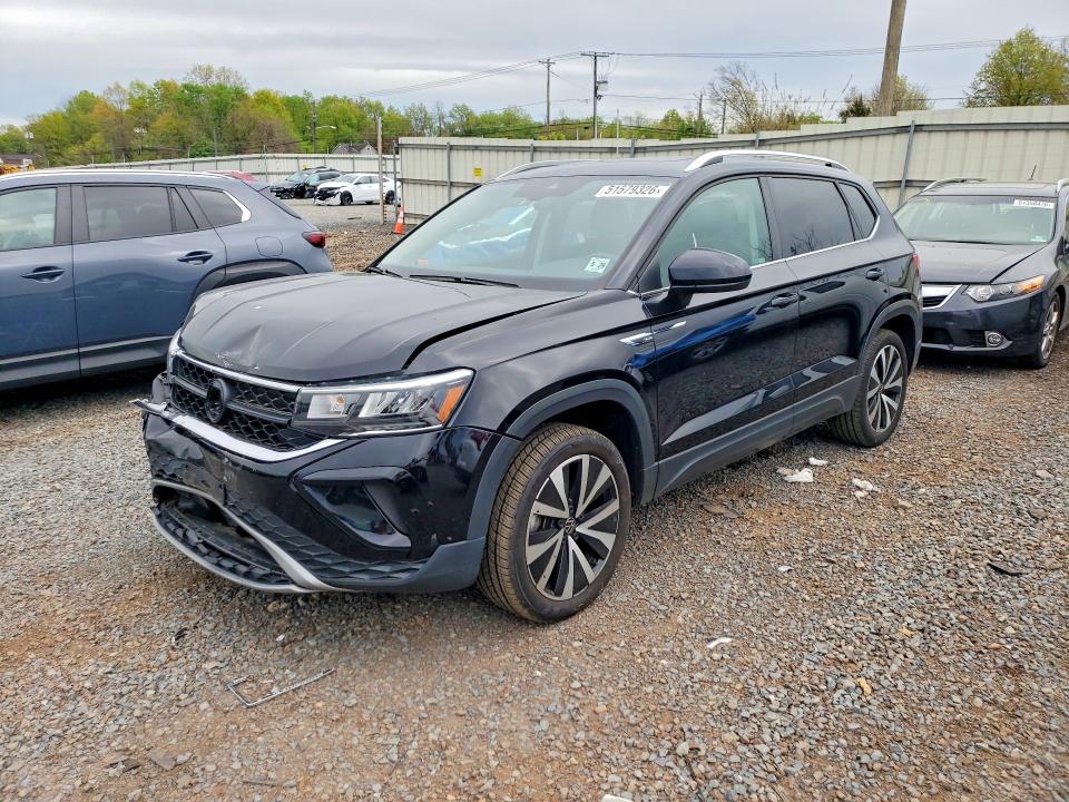 2024 Volkswagen Taos VIN 3VVEX7B29RM058290 COPART salvage auction — FRONT END, Nj - Cert Of Title-Salvage, sold $7,700 on 2026-07-17 (photo 1)
